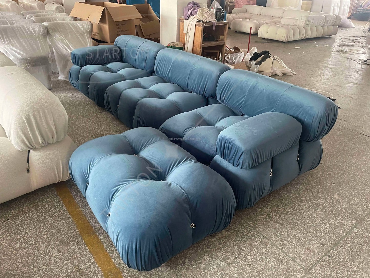 Furniture Modular Couch Fabric  Bellini Sofa Living Room For Home