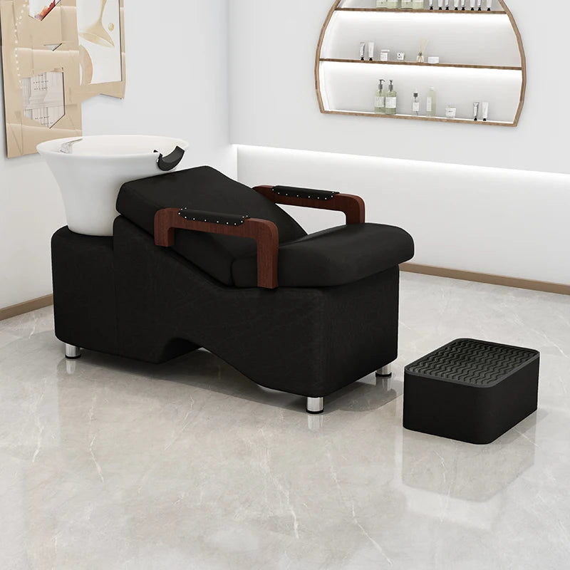 Luxury Premium Shampoo Chair Minimalist Simple Shampoo Chairs Moveis Para Salão De Beleza Baratos Cabeleireiro Salon Furniture