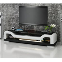 Modern LED Lighted Sofa Set with Recliner, Adjustable Headrest & Console | Luxury Leather Sectional Couch | Futuristic Furniture