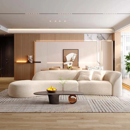 Nordic living: elegant minimalist sofas and relaxing modern home furniture