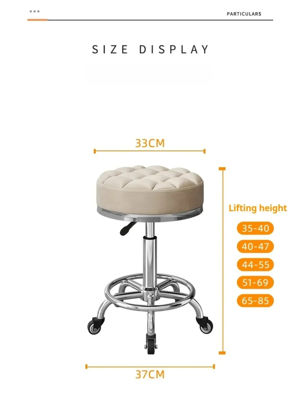 Salon Chair For Hair Stylist Salon Chairs Barber Chairs Shop Hair Cosmetologist 360° Free Rotation Ergonomic Chair Salon Chair