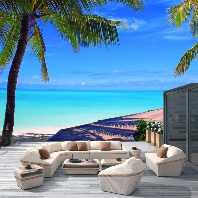 Minimalist Design Outdoor Sofas Luxury Accent Personality Nordic Garden Sofas Creative Hotel Furniture Arredo Giardino Lshysf