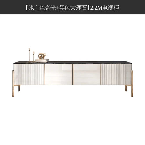Modern Marble Coffee Tables For Simple Small Apartment Living Room Furniture Sofa Side Household Storage Cabinet End Table Set