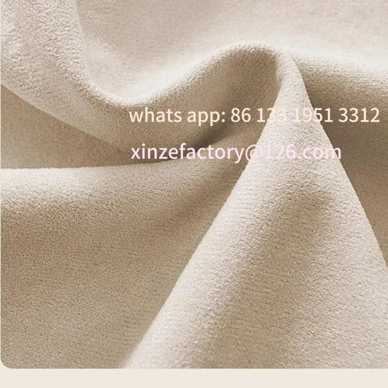 Customizable large flat straight corner combination sofa modern simple matte fabric