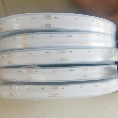 COB RGBCCT Waterproof IP67 DC24V LED Strip Light  84RGB CCT Dotless Flexible FCOB LED Tape Ribbon Lamp for Room Decoratio0LEDs/m