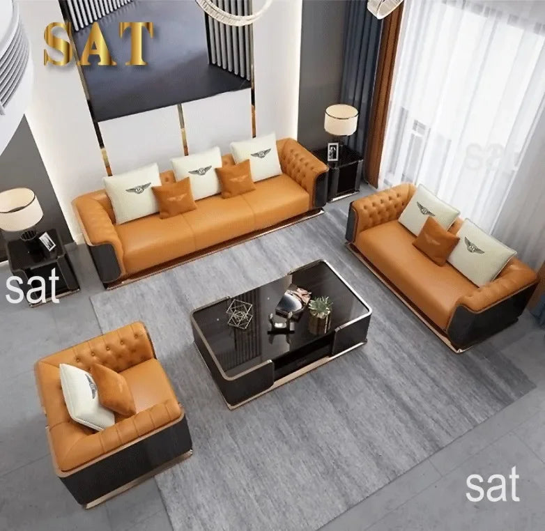 Italian designer reception funiture sofa home furniture luxury royal bedroom furniture set design sofa