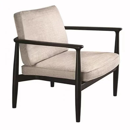 New Chinese Style Nordic Single-Seat Sofa Chair Post-Modern Minimalist Dining Chair Leisure Chair Conference