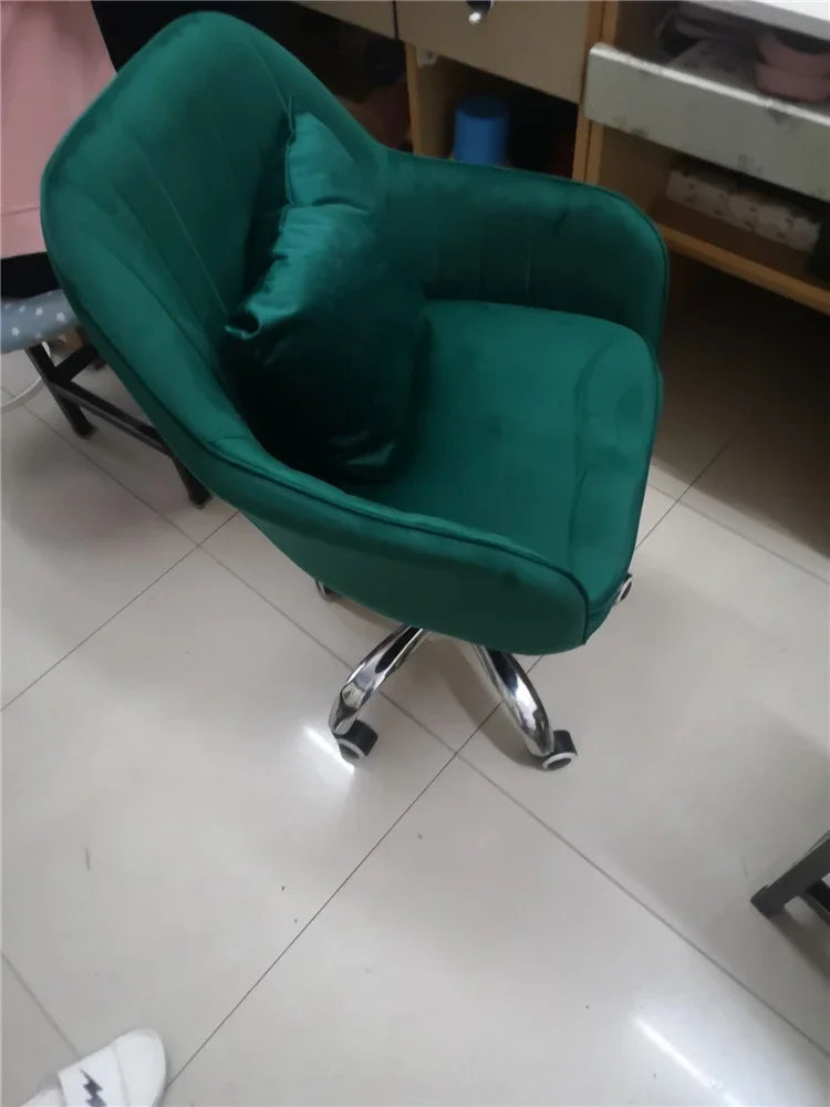 Leisure Bedroom Student Dormitory Computer Chair Home Furniture Backrest Office Chairs Front Desk Hotel Lifting Swivel Armchair