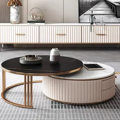 l # Great Furniture New Arrival Living Room Modern Design Marble Coffee Table