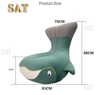 New Creative rotating single person Modern Cartoon Animal Design Living Room Lazy Sofa Chair A