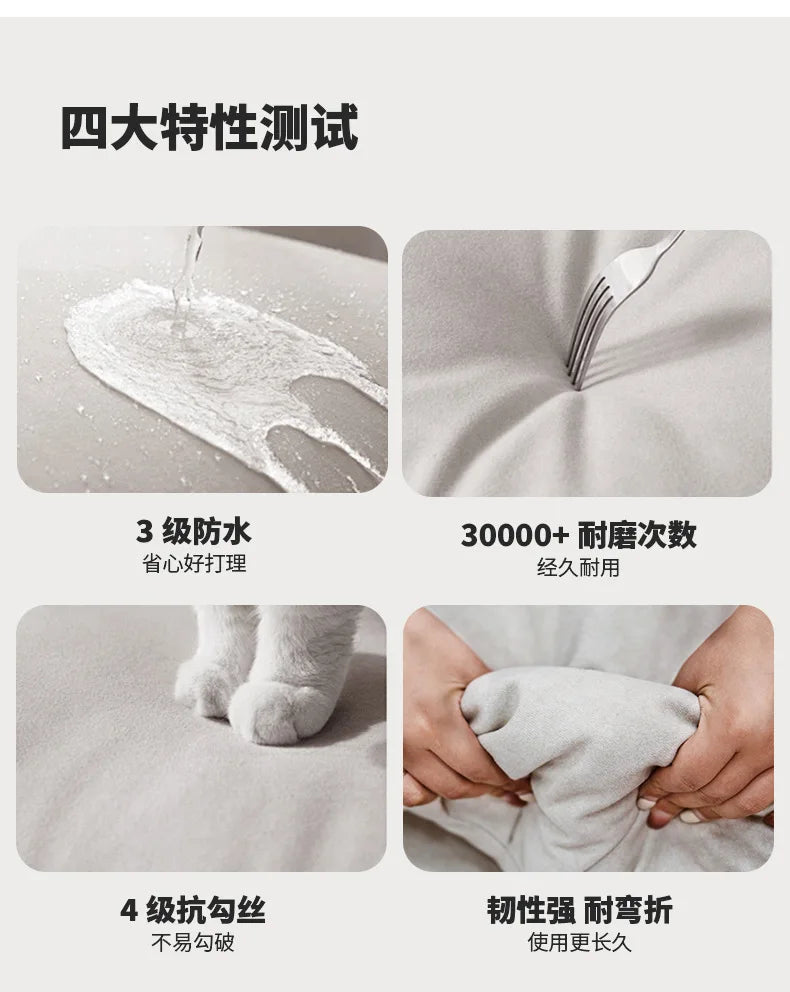 Cloud Electric Sofa Living Room Modern Simple Telescopic Fabric Lazy Multi-functional Sofa Bed Dual-purpose