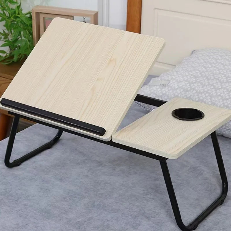 Bedside desk for dorm students, multifunctional foldable laptop desk, window sill desk board