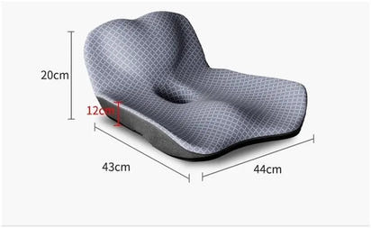 Coccyx Memory Foam Chair Orthopedic Pillow Office Seat Pad Hemorrhoid Treat Car Seat Big Cushion Relief Pain Tailbone Pillow