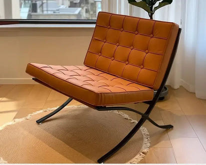 Barcelona single sofa chair network red small sofa chairs living room bedroom designer lazy lounge chair