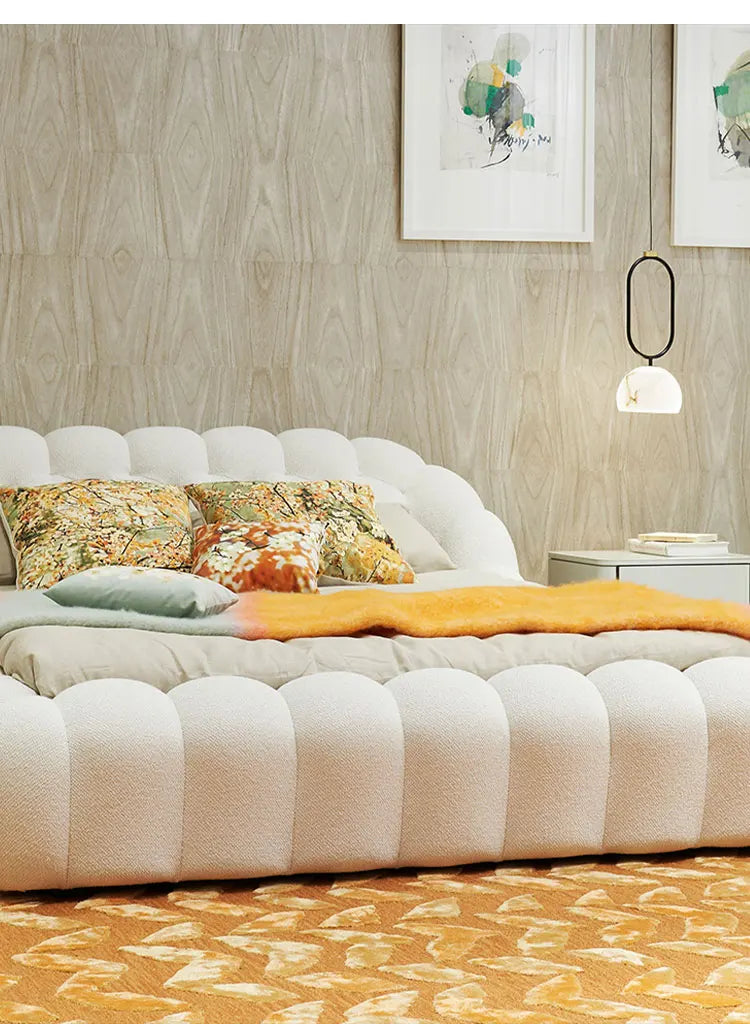 Lounge Clear Bed Decoration Beauty Room Decor Large Size European Sun Sleeping Bed Safe Letto Matrimoniale Trendy Furniture