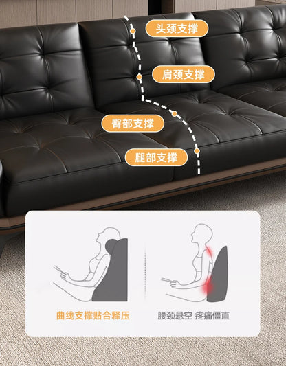 Loveseat Sofa Set Office Chair Compressed Cloud Couch Leather Sectional Sofa Bed Folding Recliner Bankstel Office Furniture