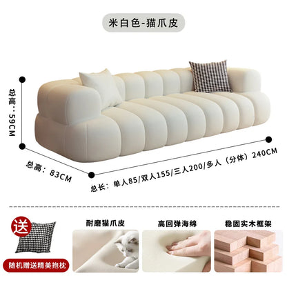 Modern Living Room Sofas Background European Corner Kids Sofa Loveseat Tatami Home Muebles Para El Hogar Decoration Luxury home