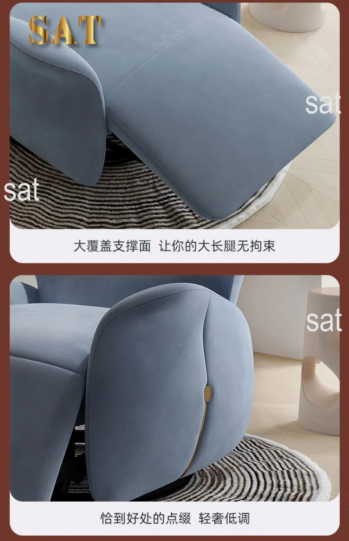 #sModern Living Room Sofa Fabric Pillows Velvet Floor Arm Recliner Sofas Lounge Single Luxury Moveis Para Casa Home Furniture