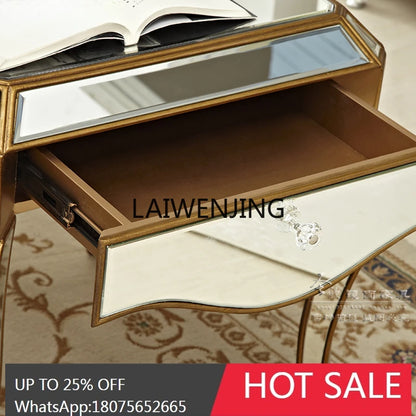 SG mirror glass coffee table sofa small table mini side table simple