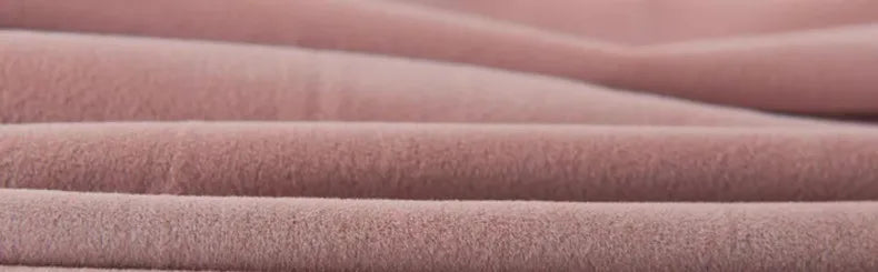 Luxury Nordic Minimalist Blackout Velvet Curtains for Bedroom Living Room Orange Home Decor Custom Tulle and Valance