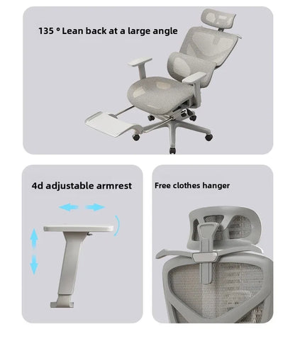 Computer Gaming Chair Ergonomic Chair Adjustable Rotatable Lumbar Support Sedentary Not Tired Silla Gamer Office Furniture