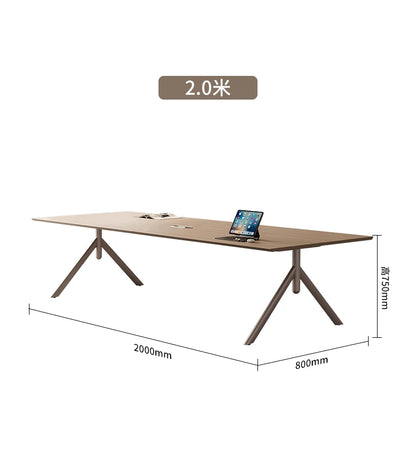Conference Table Simple Modern Meeting Office Rectangular Business Negotiation Environmental Protection Large And Small Conferen