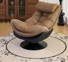 AASingle Sofa Rotating Chair Balcony Living Room Leisure Chair Light Luxury