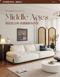 White Modern Style Sofa Minimalist Nordic Style Love Seat Sofa Lounge Living Room Divani Per Soggiorno Furniture For Home