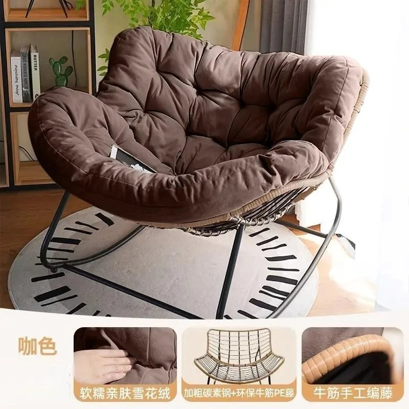 Recliner, Sofa, Rocking Chair, Living Room, Single, Leisure, Bedroom, Bird's Nest, Outdoor, Round, Chair Outdoor Lazy Nest
