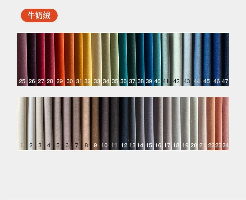 Cashew sofa Nordic light luxury modern simple living room fabric sofa combination straight row sofa