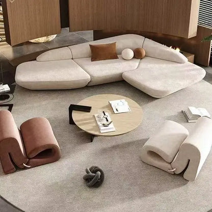 Premium ins style home nail salon rest area beauty salon sofa light luxury office home Nordic style sofa