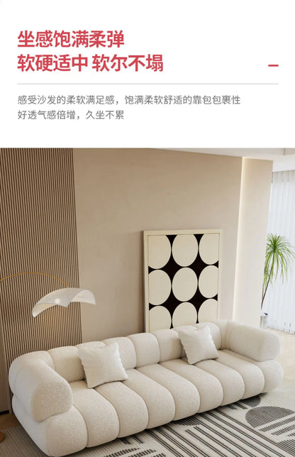 White Velvet Togo Sofa Replica Home Salon Modern Couch Nordic Style Living Room Sofa Puffs Szafki Do Salonu Replica Furniture