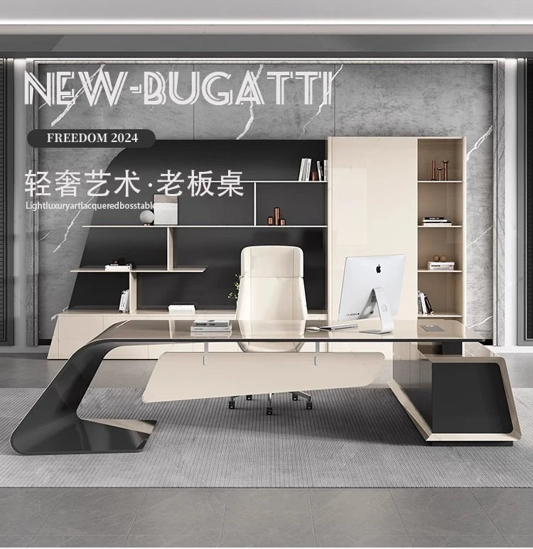 Modern Computer Office Desk Conference Storage Executive Standing Office Desk Display Crafts Mesa Ordenador Trendy Furniture