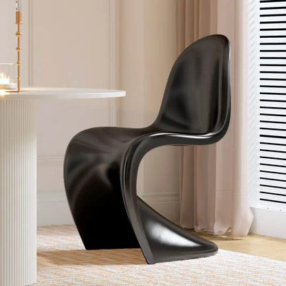 Acrylic transparent chair simple home light luxury high-end dining table makeup Pan Dong