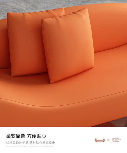 Nordic Relaxing Minimalist Modern Design Comfortable Living Room Sofas Elegant Light Luxury High-quality Simple Hotel Furniture