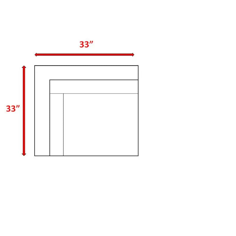 Brown Wicker Sectional Corner Sofa Set - Comfortable Outdoor Furniture for Living Room and Patio