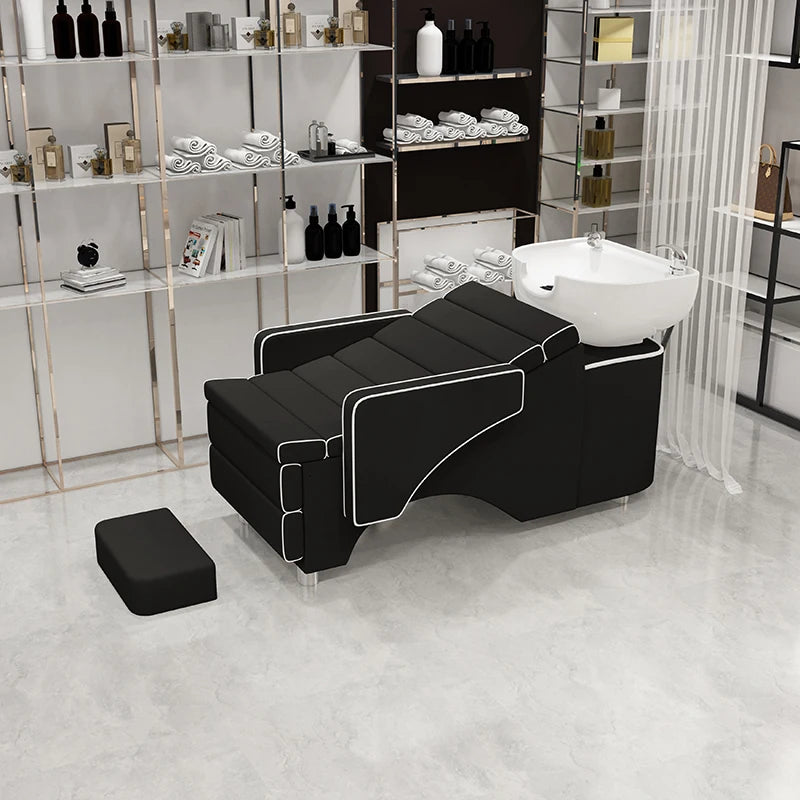 Luxury Premium Shampoo Chair Minimalist Simple Shampoo Chairs Moveis Para Salão De Beleza Baratos Cabeleireiro Salon Furniture
