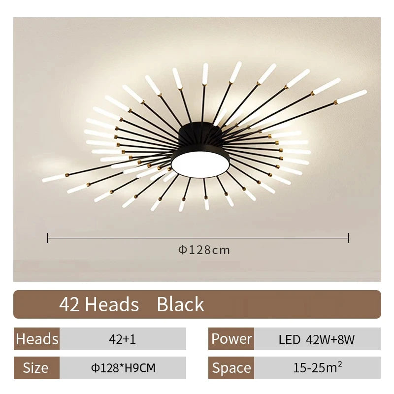 Creative LED Ceiling Lamp Modern Living Room Lights Nordic Home Decor Dining Bedroom Lighting Lustre Indoor Ceiling Pendant Lamp