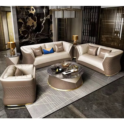 * #   Meubles de salon classiques, ensemble de canapés minimalistes, canapé en cuir véritable en bois massif moderne et luxueux