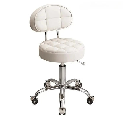 Adjustable Nail, Makeup, Hairdressing Shop, Student Stool, Beauty Salon Special Stool, Roller Bar Chair