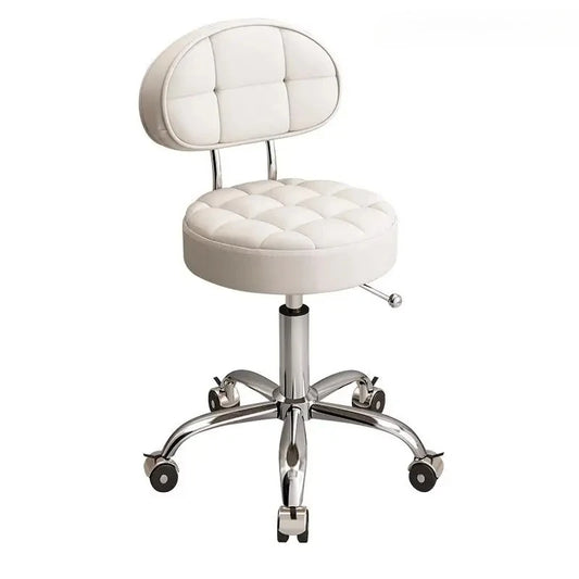 Adjustable Nail, Makeup, Hairdressing Shop, Student Stool, Beauty Salon Special Stool, Roller Bar Chair