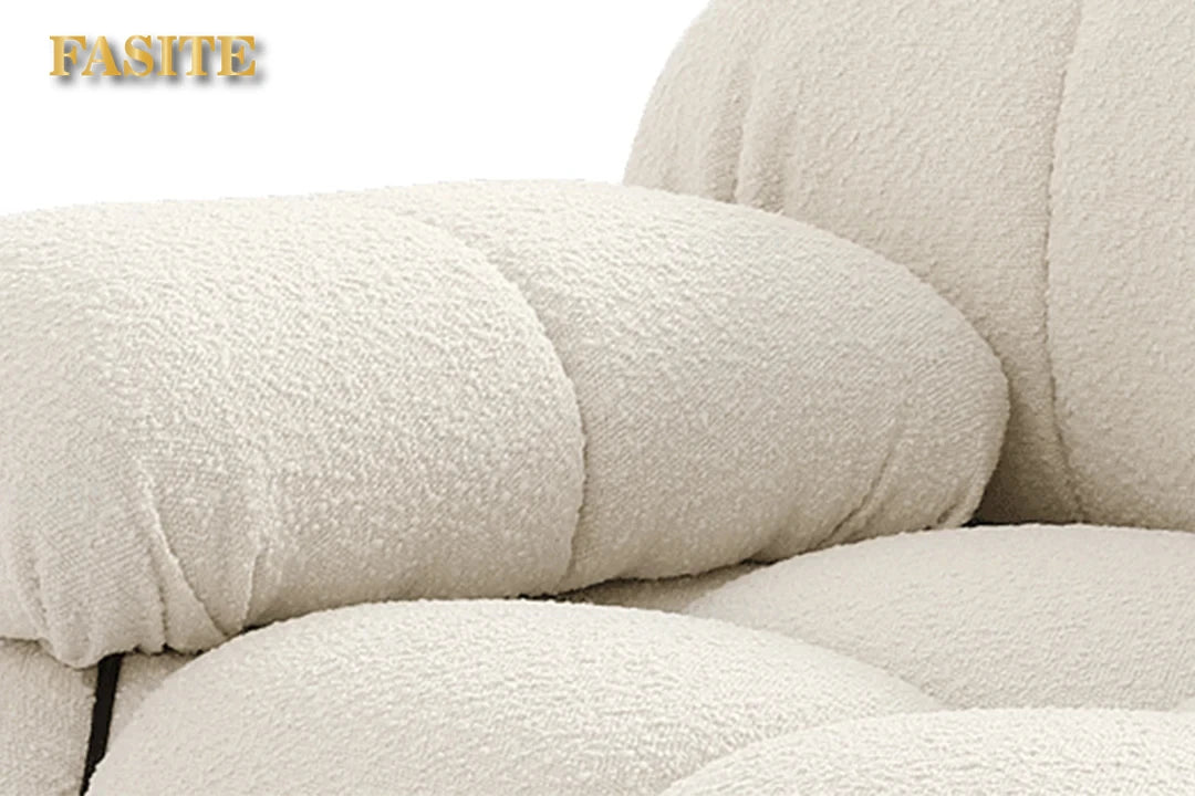 Sofa Combinations with Flexible Fabric Modules Furniture-Inspired Living Room Sofa Minimalist Style Comfortable
