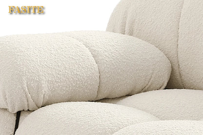 Sofa Combinations with Flexible Fabric Modules Furniture-Inspired Living Room Sofa Minimalist Style Comfortable
