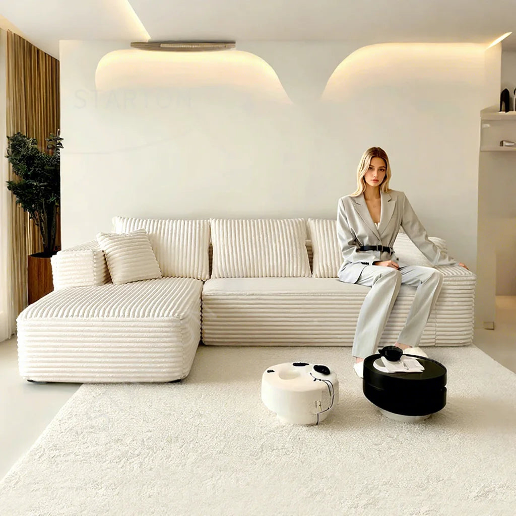Modern Design Modular Living Room Magical Compression Sofa L Shape Luxury Compression Sofa Couch Compressed