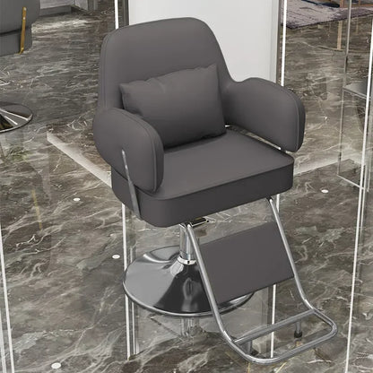Light Luxury Barber Chairs Hair Salon Special Liftable Barber Chair European Simple Salon Furniture Hairdressing Salon Chairs Y