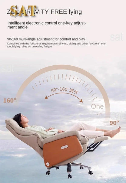Intelligent Electric Massage boss Chair, Comfortable Home Computer Chair, Modern Business Ergonomic Luxury Office Chair