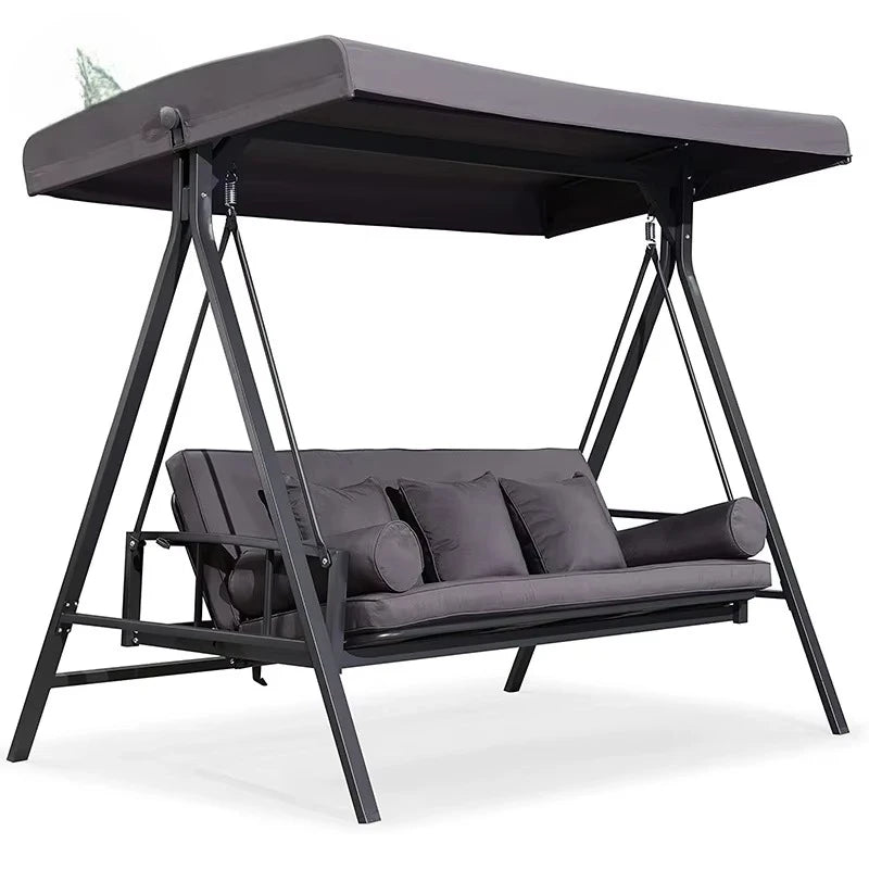 Garden Garden Swing Seat Cushion 3 Seats Furniture 3D Warehouse Seat 3 People Outdoor Swing Chair