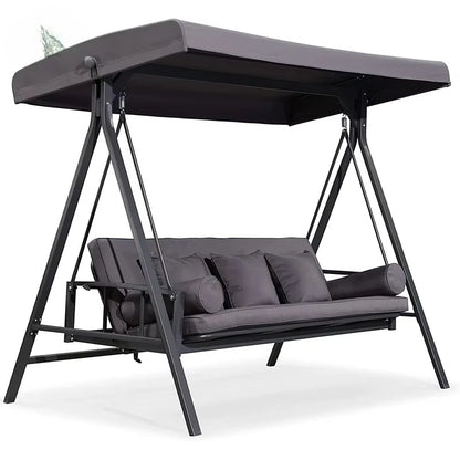 Garden Garden Swing Seat Cushion 3 Seats Furniture 3D Warehouse Seat 3 People Outdoor Swing Chair