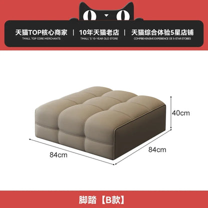 HXL Foot Piano Key Tofu Block Foot Living Room Module Sofa