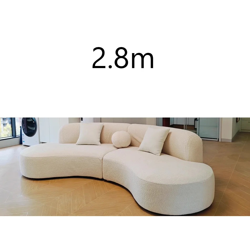 Apartment Lounge Sofas Living Room Multifunction Sectional Curved Sofa 3 People Bedroom Woonkamer Banken Home Accessories